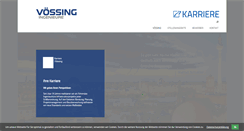 Desktop Screenshot of karriere.voessing.de